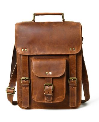 Leather Shoulder Crossbody Travel Messenger Everyday Bag