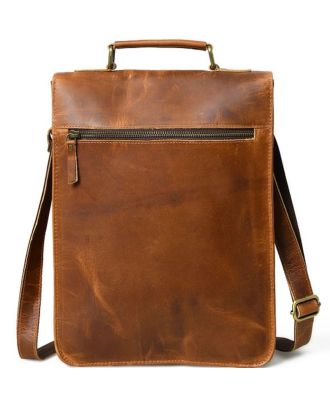 Leather Shoulder Crossbody Travel Messenger Everyday Bag