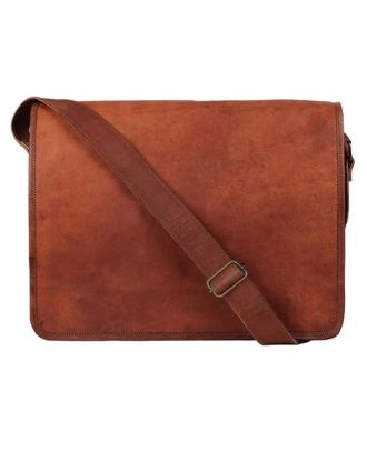 The Classic Leather Messenger