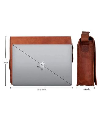 The Classic Leather Messenger